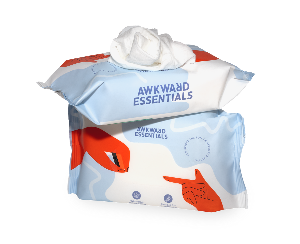Awkward Essentials Clean AF wipes